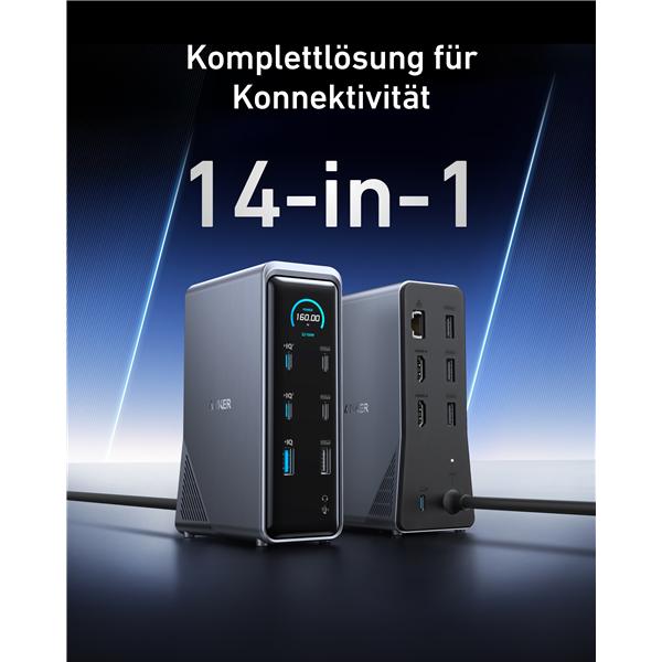 Productafbeelding Anker A83B63A1 (USB-A, 14 Havens)