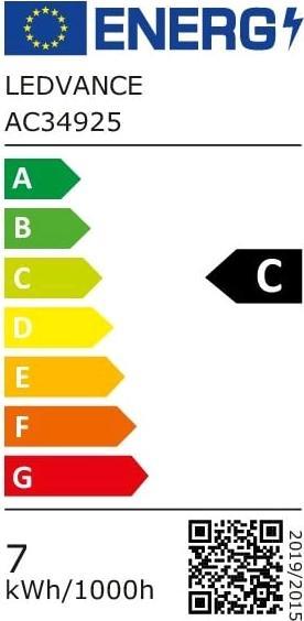 Energy Label Osram LED tube SubstiTUBE PRO Ultra Output EN 120cm glass G13 T8 14,9W 2600lm daylight white 6500K (14.90 W, 2600 lm, 1 x, C)