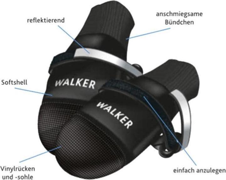Immagine prodotto Trixie Cura del deambulatore Paw Protection (XL, Scarpe per cani)