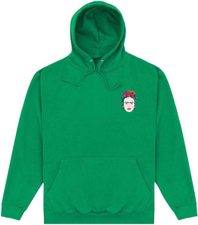 Immagine prodotto Frida Kahlo Felpa con Cappuccio Illustrazione Adulto Unisex (S)