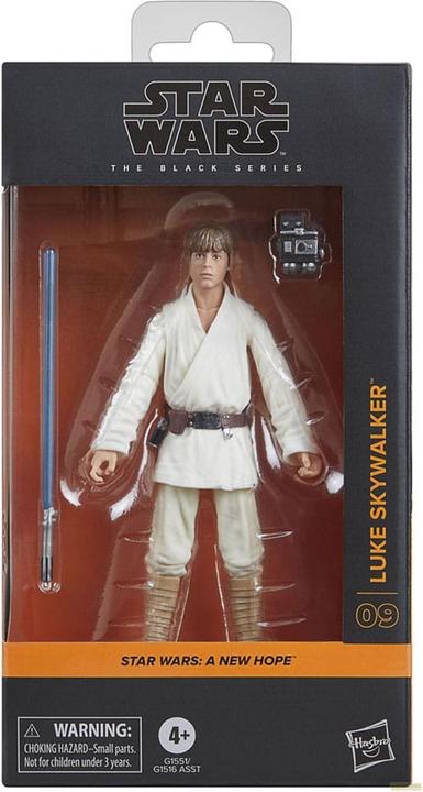 Image du produit Hasbro Star Wars Episode IV Black Series Figurine Luke Skywalker 15 cm