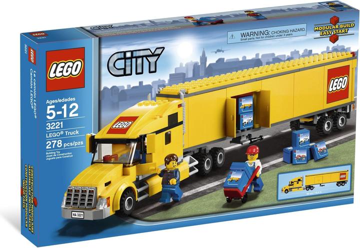Actual product image LEGO City truck (3221, LEGO City)