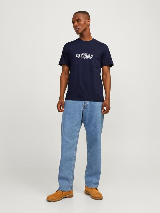 Actual product image Jack & Jones Printed round neck T-shirt T-shirt (S)