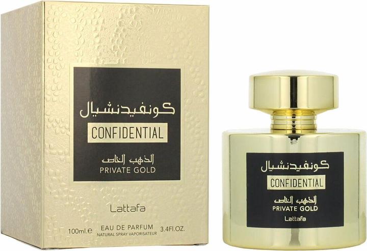 Image du produit Lattafa Perfumes Confidential Private Gold (Eau de parfum, 100 ml)