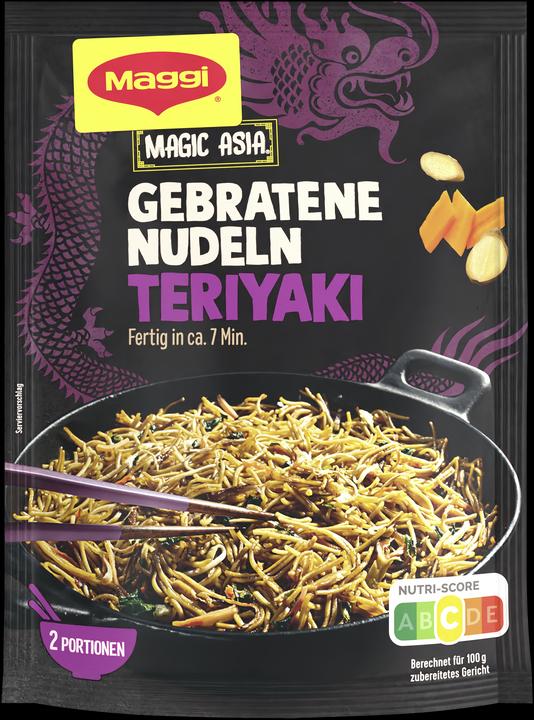 Actual product image Maggi MAGIC ASIA Fried Noodles Teriyaki (126 g)