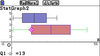 Actual product image Casio FX-CG50 (Batteries)