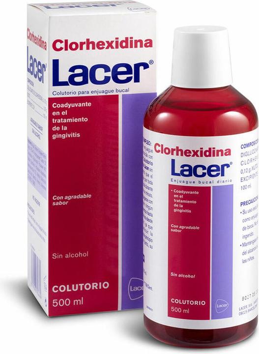Immagine prodotto Lacer Collutorio a base di clorexidina Collutorio a base di clorexidina (500 ml, Collutorio)