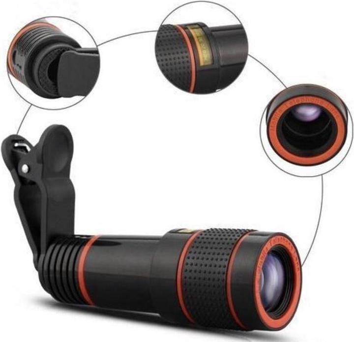 Produktbild JTI Teleskopobjektiv für Smartphone mit 8-fachem Zoom