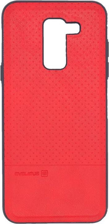 Immagine prodotto Evelatus Custodia Galaxy A6 Plus 2018 in TPU 1 con piastra metallica (utilizzabile con supporto per auto con (Samsung Galaxy J6 (2018))