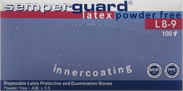 Produktbild Semperguard Einweg-Naturlatex-Handschuh (L)
