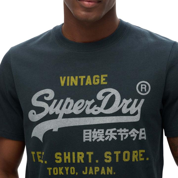Produktbild Superdry T-Shirt Casual Bequem sitzend VI Heritage Relaxed Tee (XL)