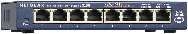 Image du produit Netgear Gs108ge (8 Ports)