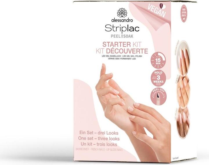 Produktbild Alessandro 3in1 Starter Kit (Mehrfarbig, Gel-Effekt Nagellack)