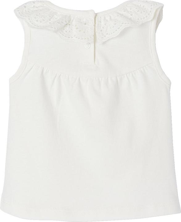 Actual product image Vertbaudet Festliches Mädchen Baby Top mit besticktem Volantkragen (74)