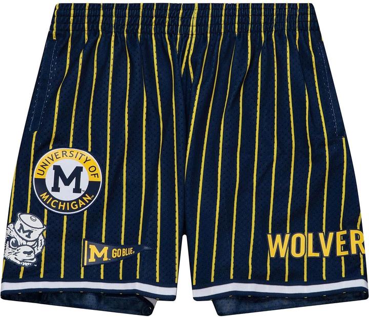 Produktbild Mitchell & Ness M&N University Of Michigan Hometown Basketball Shorts - XL (XL)
