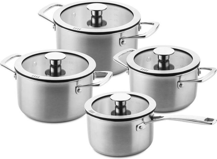 Image du produit Ducq Downdraft 3-laags kit de dépannage 4-delig DU110008 (20 cm, Casserole, Acier inoxydable)