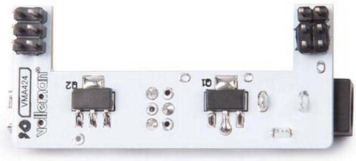 Produktbild Whadda Modul Stromversorgung 2 Känale für Steckplatinen 3.3 V / 5 V