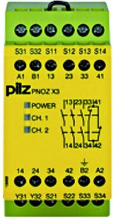 Image du produit Pilz Relais de sécurité 3 contatcs 8A