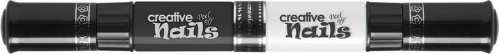 Produktbild Creative Nails Lackstift 2er (Nagellacktrockner, Weiss, Schwarz)