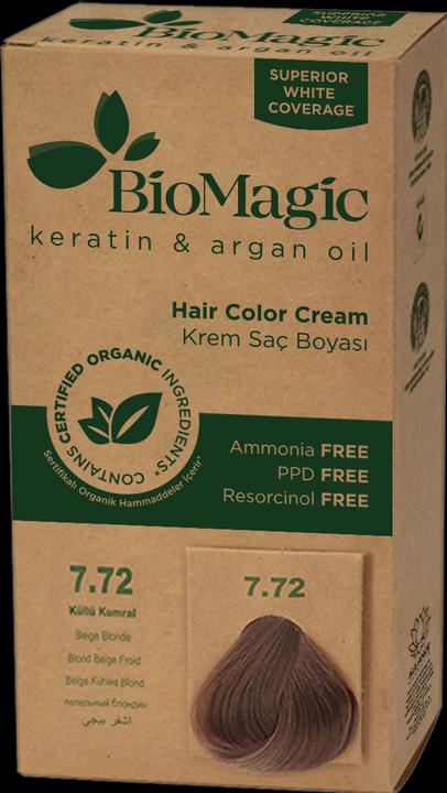 Immagine prodotto Biomagic Colore per capelli Biondo Beige (7,72) 250 g - (Biondo beige)