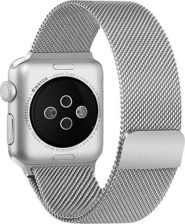 Image du produit Hurtel Bracelet magnétique pour Watch 7/8/9 41mm Bracelet magnétique Bracelet rouge (Acier inoxydable)