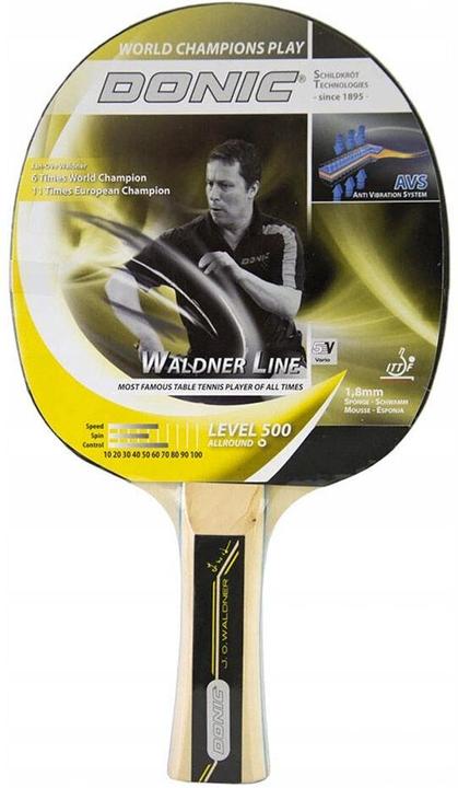 Produktbild Donic Schildkröt Table tennis bat DONIC Waldner 500 ITTF approved