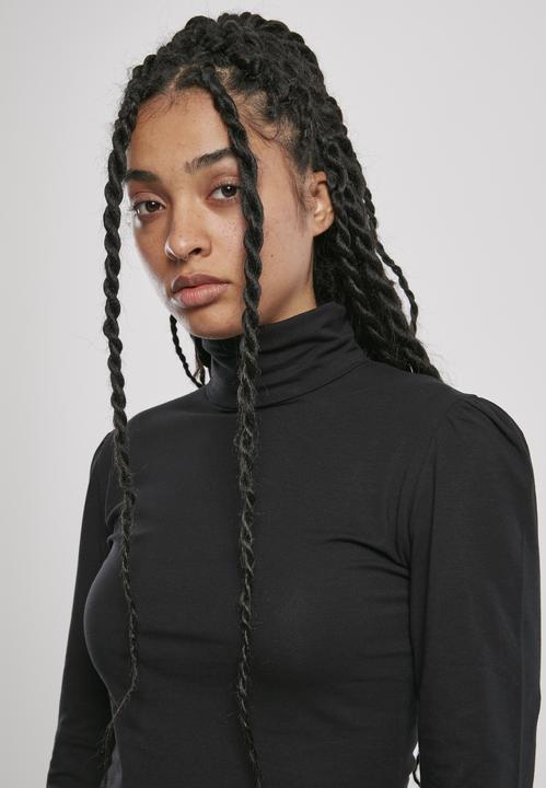 Produktbild Urban Classics Ladies Puffer Sleeve Turtleneck L/S (XS)