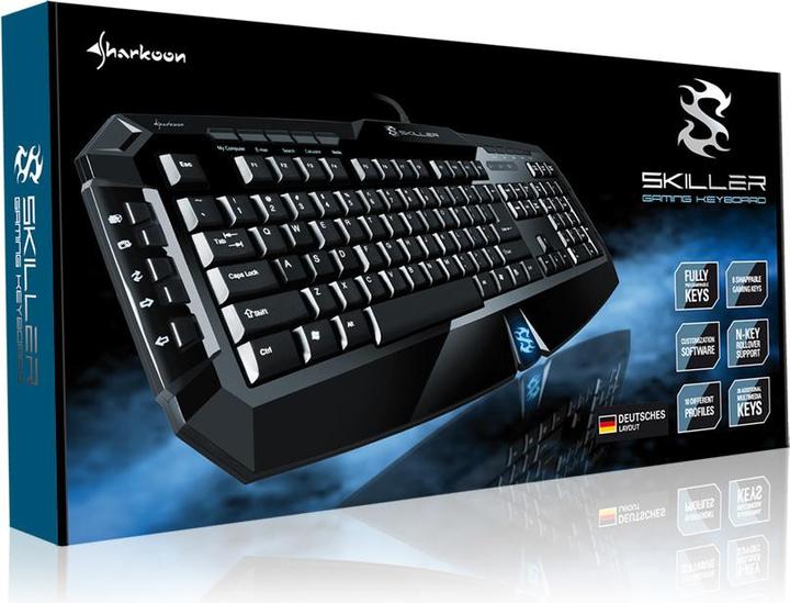 Image du produit Sharkoon Skiller (DE, Filaire)
