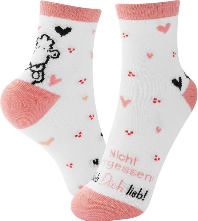 Produktbild Sheepworld Zaubersocken Motiv 'Hab dich lieb' (Einzelpack, 36 - 40)