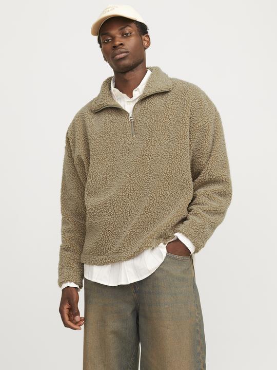 Produktbild Jack & Jones Jorroxbury Teddy Sweat High Neck Ln (S)