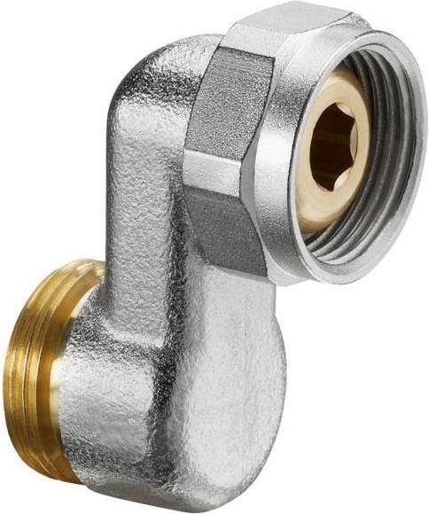 Image du produit Oventrop G 3/4 M x G 3/4 ÜM Raccord en S - Laiton/Nickelé (1019204)