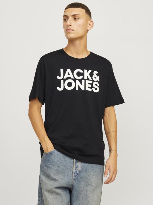 Actual product image Jack & Jones Jjecorp Logo Tee Ss O-Neck 3pk Mp Noos (M)