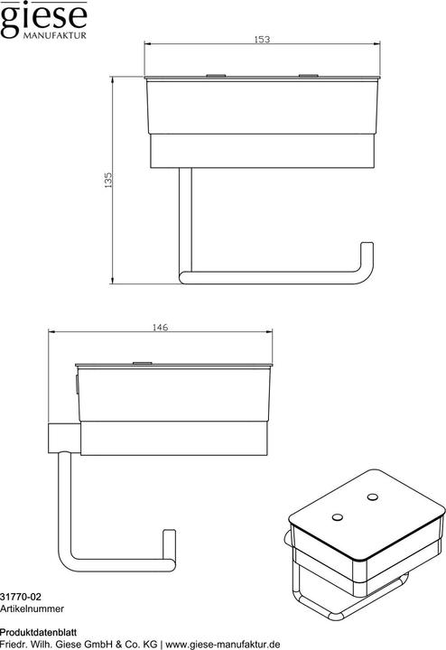 Produktbild Giese WC-Duo