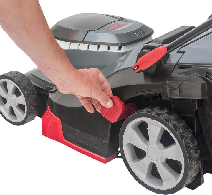 Produktbild AL-KO Akku-Rasenmäher 38.2 Li Comfort, 38 cm Schnittbreite, Akkufach für bis zu 2 Akkus 18 V Li-I... (Akkubetrieb)