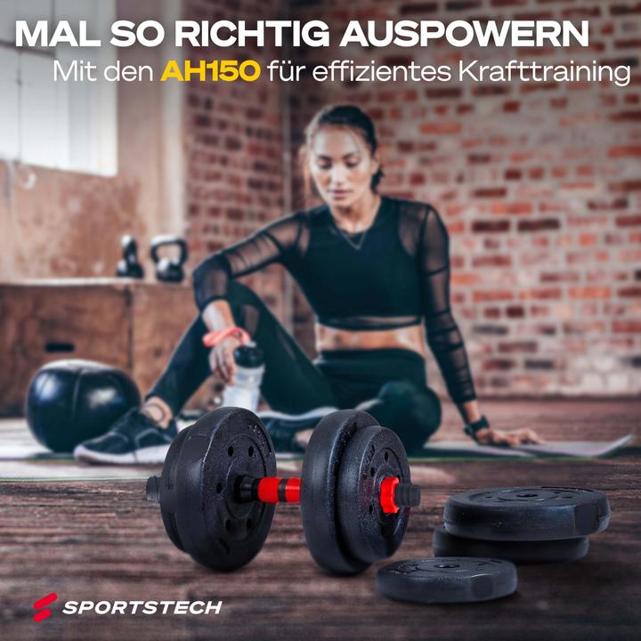 Produktbild Sportstech Hantel AH150 30 KG (1 x 30 kg)