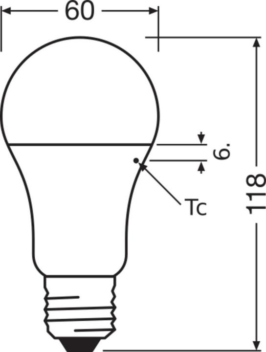 Image du produit Ledvance LED CLA100 13W (E27, 13 W, 1521 lm, 1 x, F)