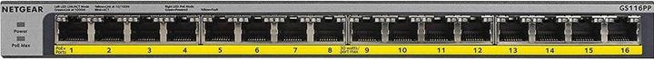 Actual product image Netgear Gs116pp (16 Ports)