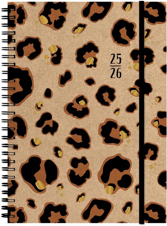 Immagine prodotto Simplex Schüleragenda KraftPAPIER 25/26 500412.26 1W/2S 17M Leo ML 14.8x21cm (14,8 x 21 cm, Tedesco)
