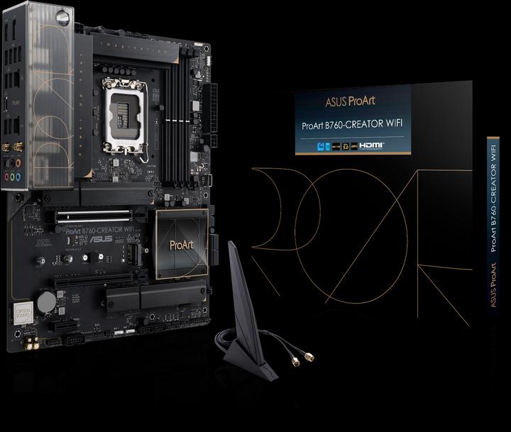 Produktbild ASUS ProArt B760-CREATOR WIFI (LGA 1700, Intel B760, ATX)