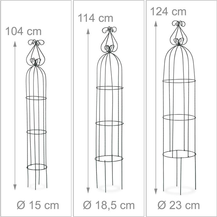 Produktbild Relaxdays Rankhilfe (23 cm, 23 cm)