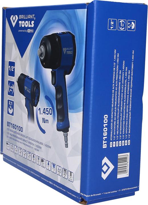 Image du produit Brilliant Tools Clé à chocs pneumatique (Air comprimé)