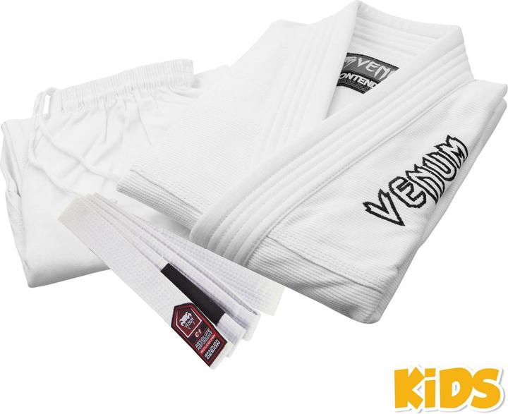 Immagine prodotto Venum Contender Kids BJJ GI Bianco (116, 122, 115 C, 120 C)