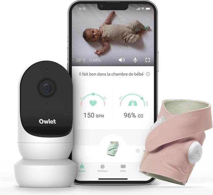 Actual product image Owlet Duo: Smart Sock 3 & Camera 2 (Video & Audio, 30 m)