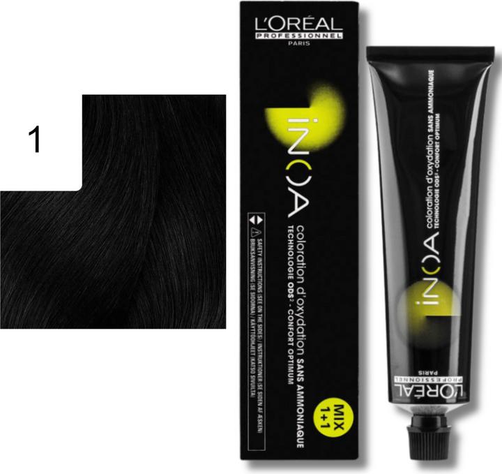 Image du produit L'Oréal Professionnel Couleur de cheveux Inoa (1 noir)