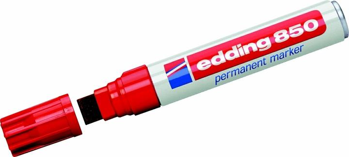 Produktbild Edding Permanent Marker 850 (Rot, 15 mm, 1 x)