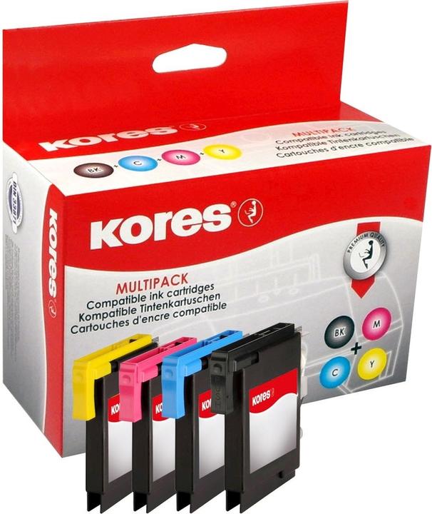 Immagine prodotto Kores Inchiostro compatibile CMYBK Orig.No. LC-1100VALKO (Color, FC)