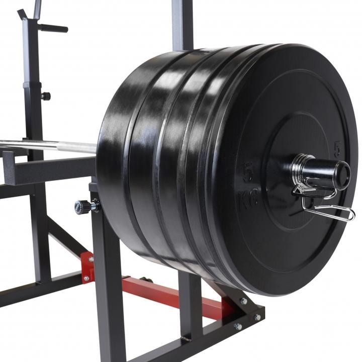 Actual product image Gorilla Sports Squat Rack incl. barbell set