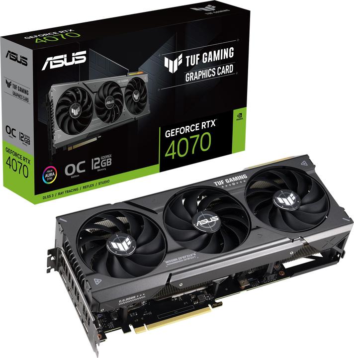 Produktbild ASUS GeForce RTX 4070 TUF GAMING OC (12 GB)