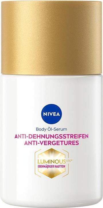 Image du produit NIVEA Sérum huileux lumineux pour le corps anti-vergetures (Huile pour le corps, 100 ml)
