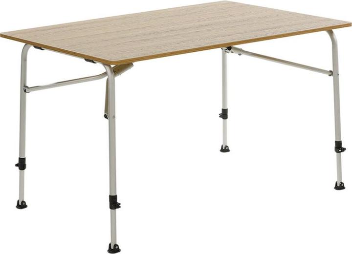 Actual product image Travellife Sorrento Camping table Honeycomb Brown 80x60 - Scratch and heat resistant - Extremely lig